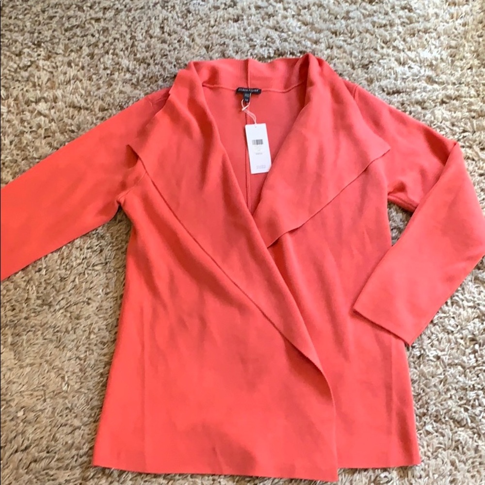 Coral Eileen Fisher sweater